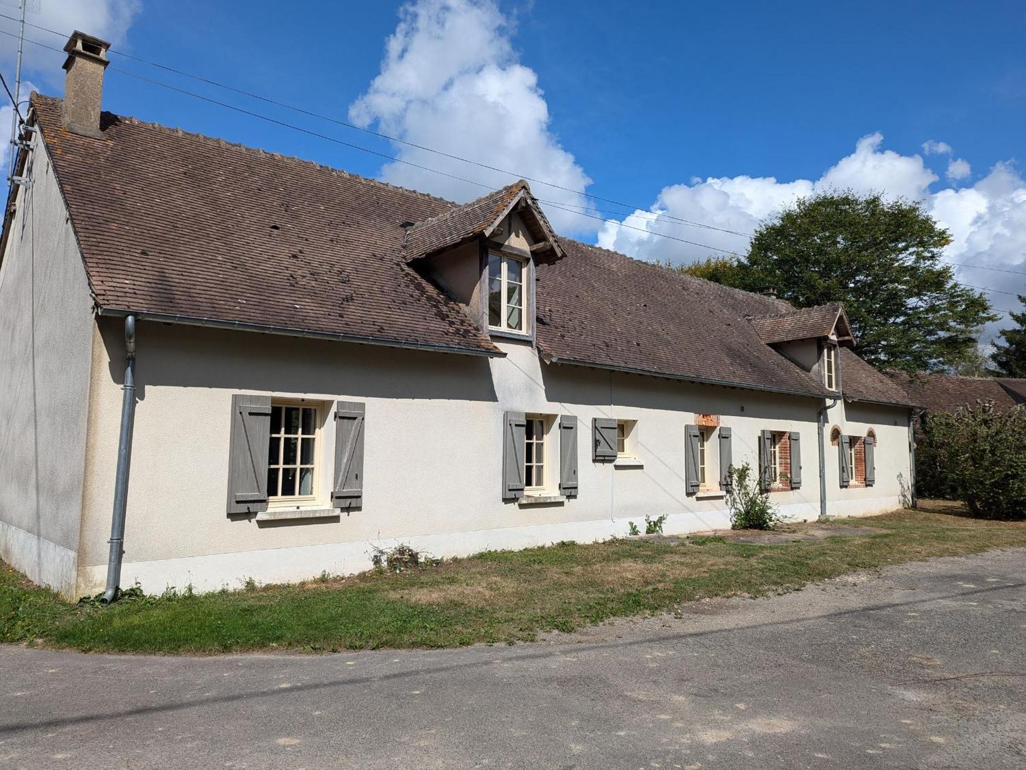 Ferme Renovee En Sologne Avec Cheminee, Fibre Et Jardin, Proche De Gien Et Sancerre - Fr-1-590-81 Villa Coullons Eksteriør bilde